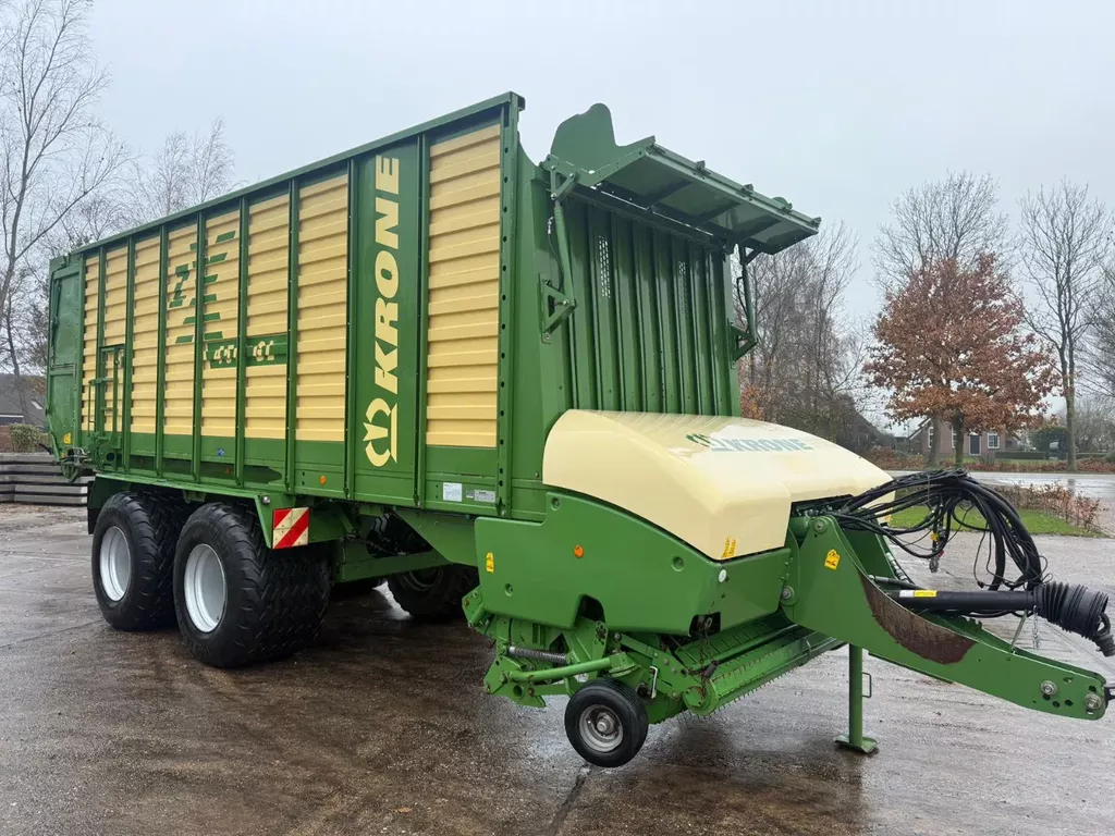 Krone ZX 450 GL Ladewagen 1996 vrachten! Opraapwagen