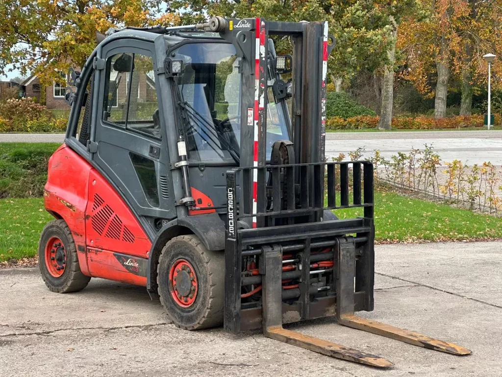 Linde H 50 D H 50 D diesel side shift vorken versteller