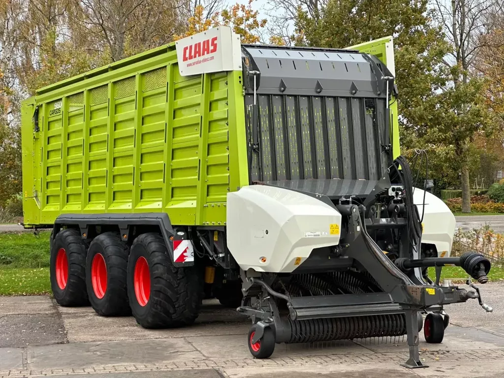 CLAAS Gargos 9600 Ladewagen 3 asser 2018 rotor invoer