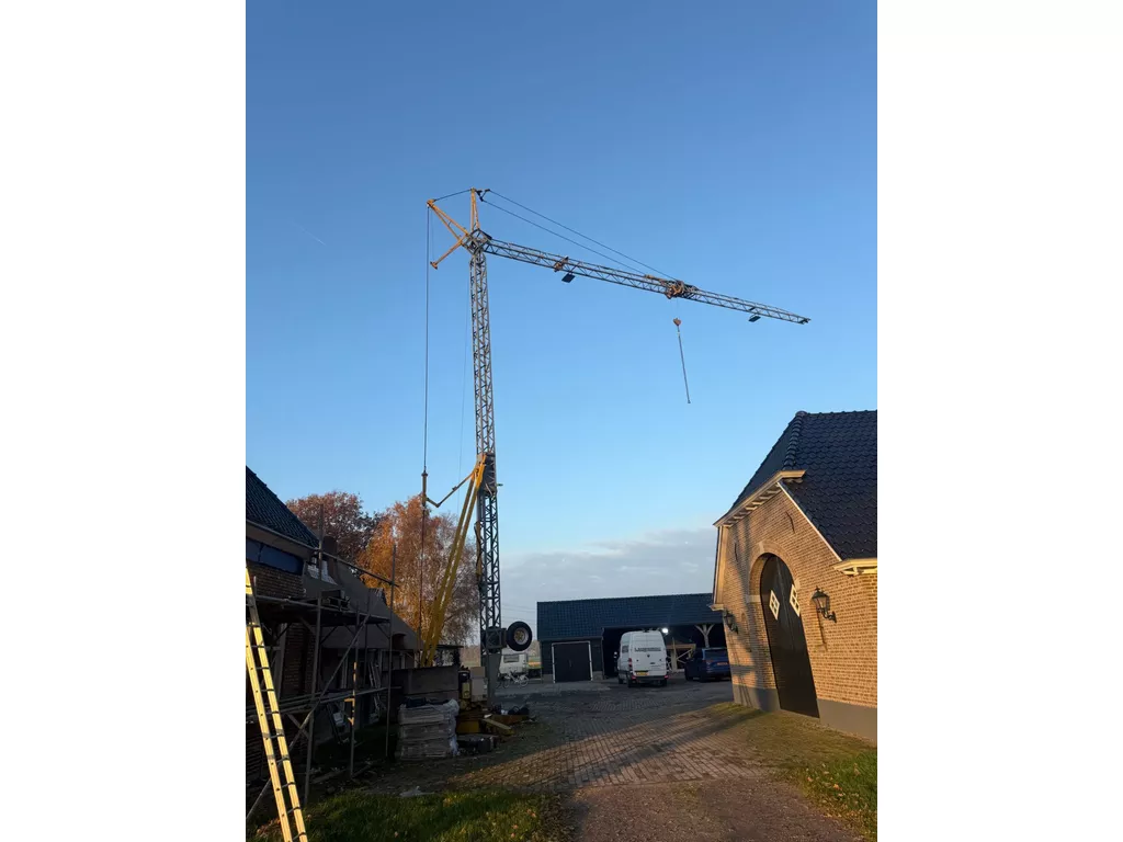 Potain AF 519 Torenkraan Bouwkraan Kraan Verzetbaar Radiografisch