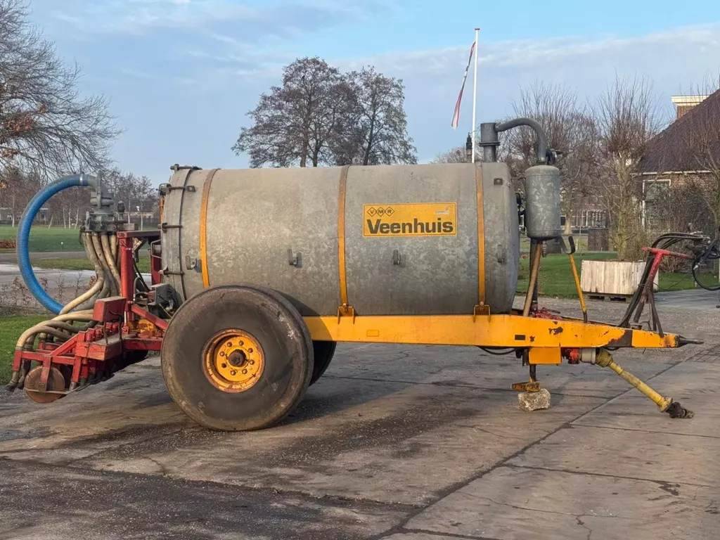 Veenhuis Vacuumtank 5800 Liter + Zodebemester
