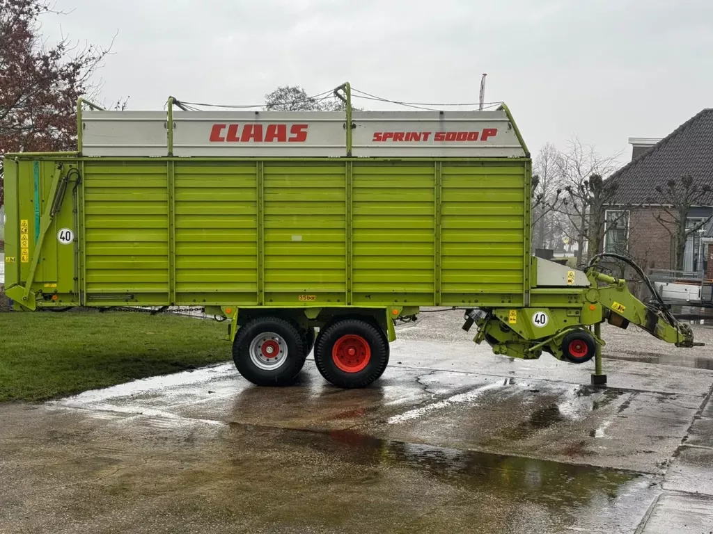 CLAAS Sprint 5000 P Ladewagen Rotor invoer