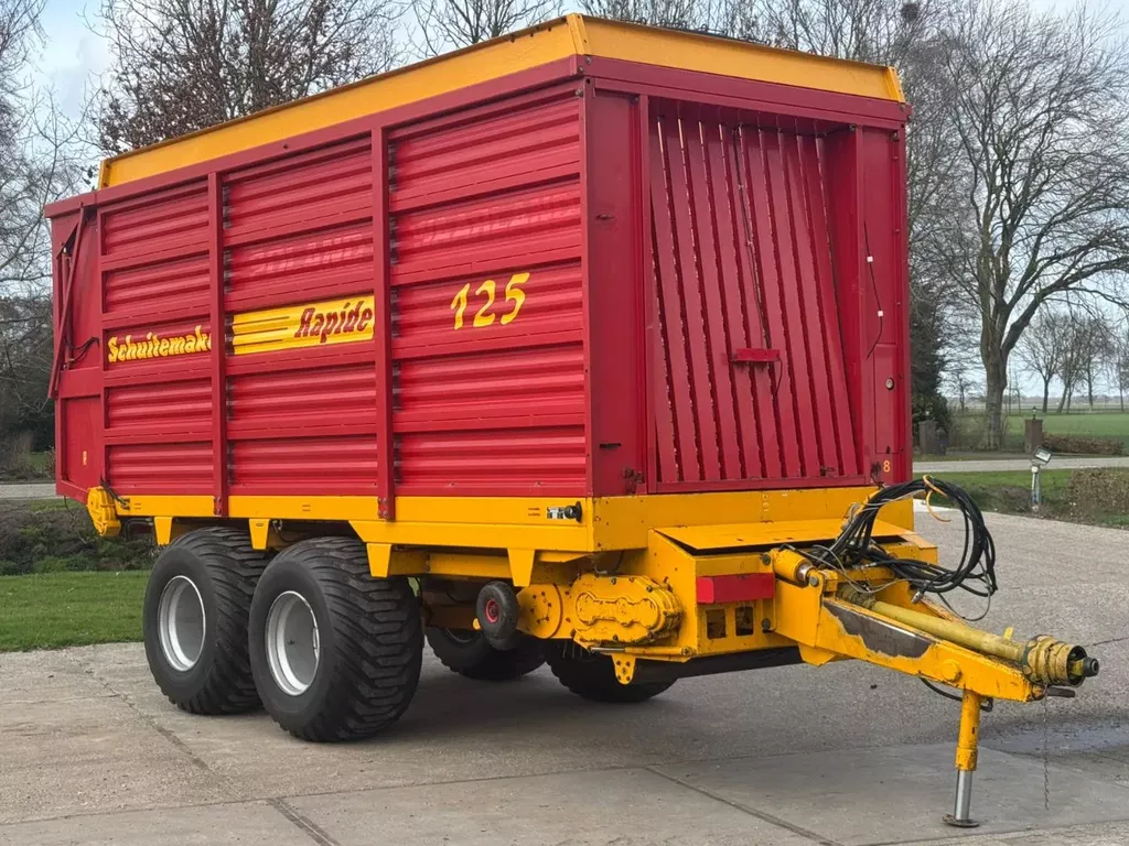 Schuitemaker RAPIDE 125 Rapide  125  S  opraapwagen ladewagen