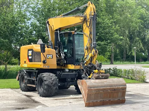 Caterpillar M314F mobiele kraan