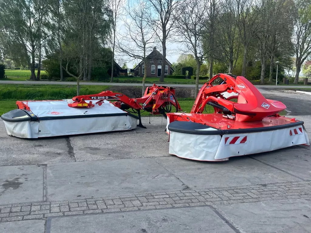 Kuhn FC 3115 D - FF &amp; Fc 3125F-FF maai setje kuhn