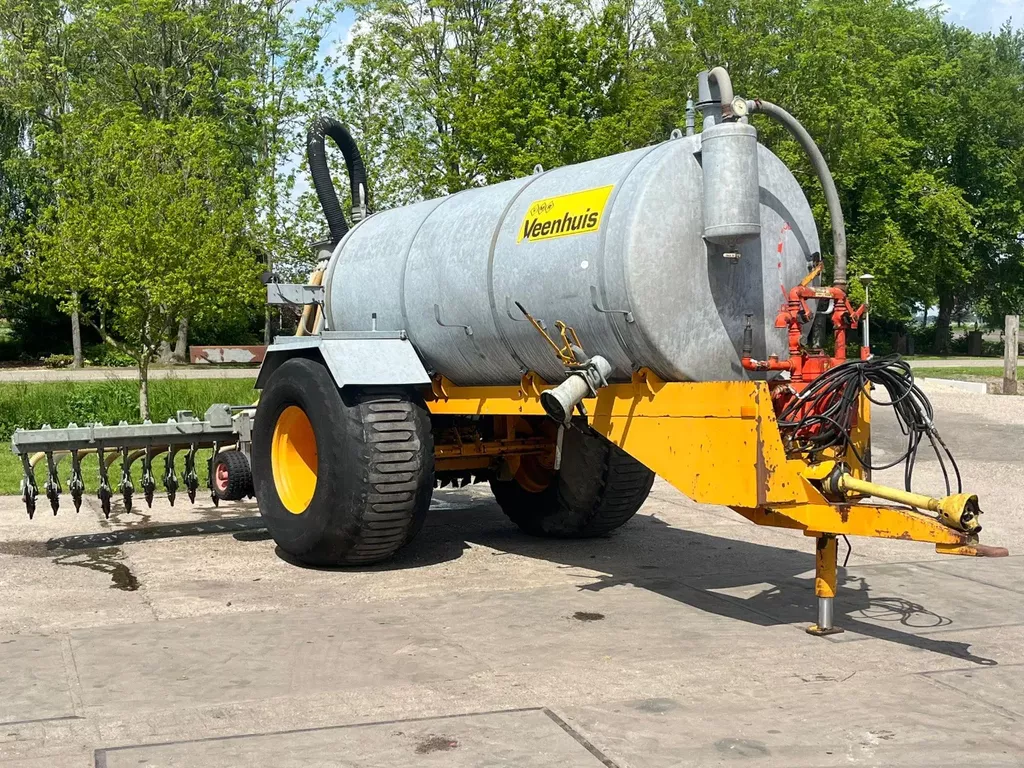 Veenhuis VMB 75/80 8000 Liter vacuumtank slootsmid bemester