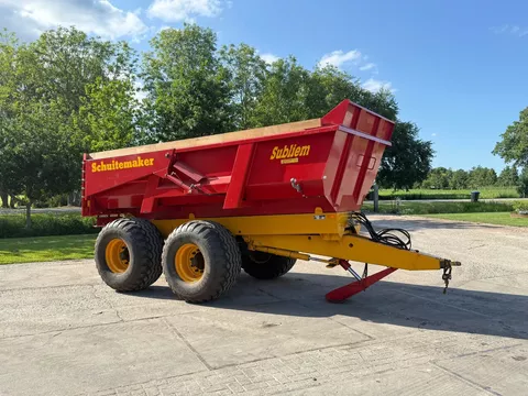 Schuitemaker Subliem 20 tons dumper ALS NIEUW! kipper silage kipper