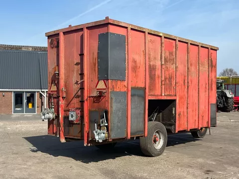 Diversen mestcontainer 45 m3 waterbak mestbak